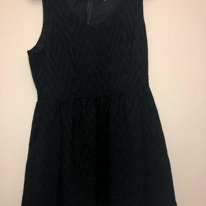 Kari Blue Black Babydoll  Dress Size 10